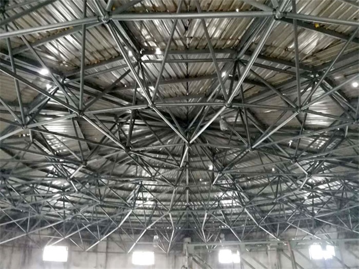 崇明洗煤厂蓄水池网架